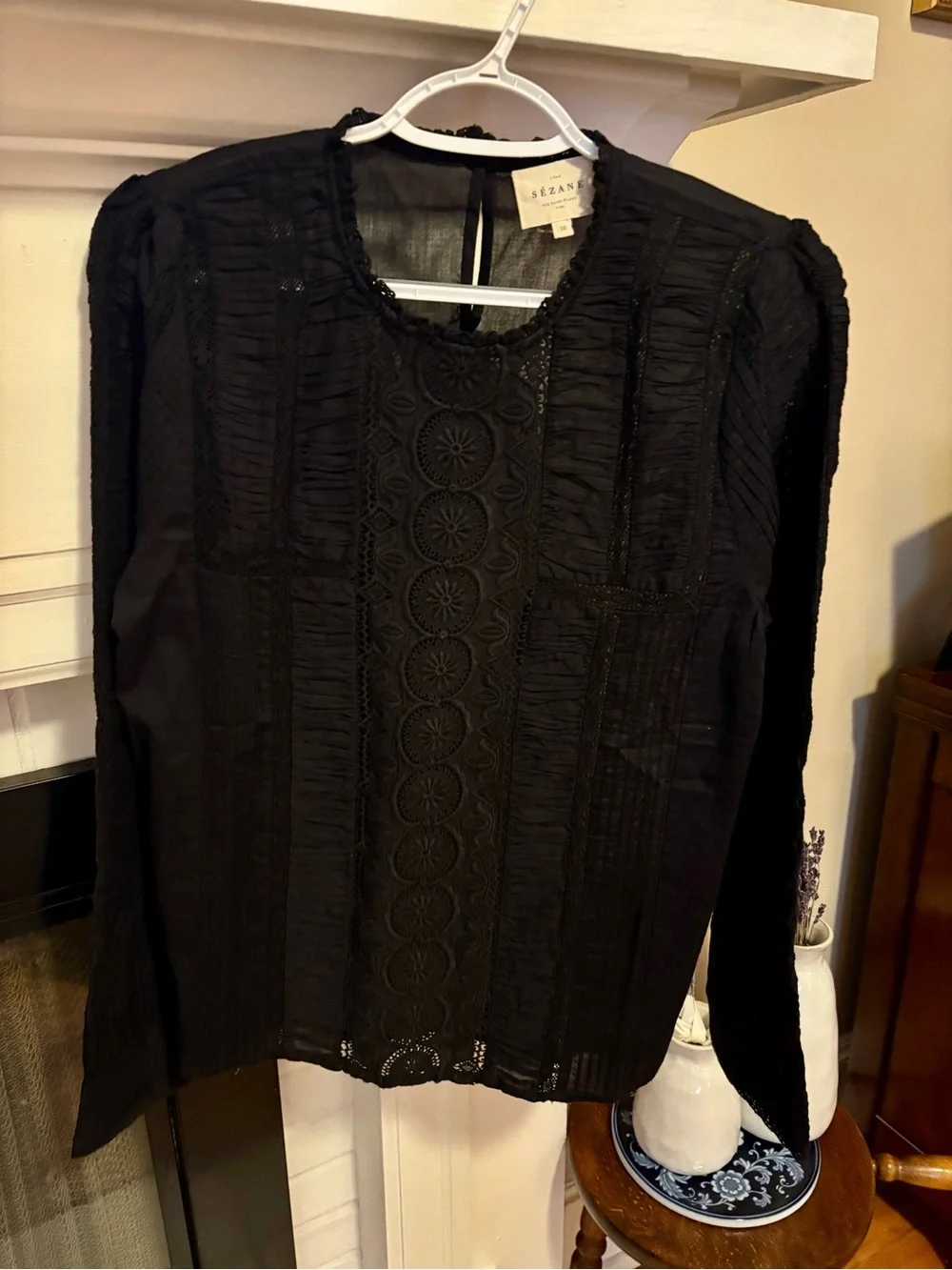 Sézane Bamba Blouse Size 38/6 brand new without tags - Picture 7 of 7